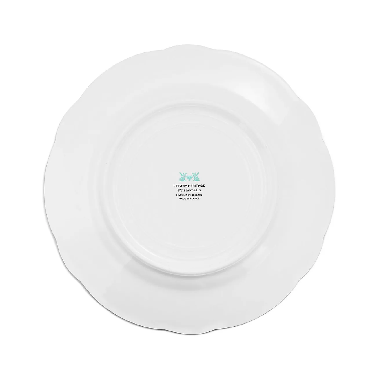 Tiffany & Co. Tiffany Heritage Plates Set of Three, in Carnelian Porcelain | ^ Tableware