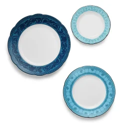 Tiffany & Co. Tiffany Heritage Plates Set of Three, in Blue Porcelain | ^ The Home|Housewarming Gifts
