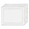 Tiffany & Co. Tiffany Home Essentials Embroidered Placemats in Linen, Set of Four | ^ Decor|Table Linens