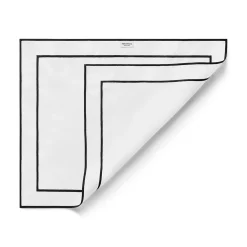 Tiffany & Co. Tiffany Home Essentials Embroidered Placemats in Linen, Set of Four | ^ Decor|Table Linens