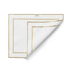 Tiffany & Co. Tiffany Home Essentials Embroidered Placemats in Linen, Set of Four | ^ Decor|Table Linens