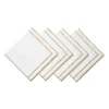 Tiffany & Co. Tiffany Home Essentials Embroidered Napkins in Linen, Set of Four | ^ Decor|Table Linens
