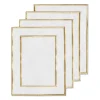 Tiffany & Co. Tiffany Home Essentials Embroidered Cocktail Napkins in Linen, Set of Four | ^ Decor|Table Linens