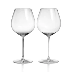 Tiffany & Co. Tiffany Home Essentials Pinot Noir Glasses in Crystal Glass, Set of Two | ^ Him|Gifts for Him