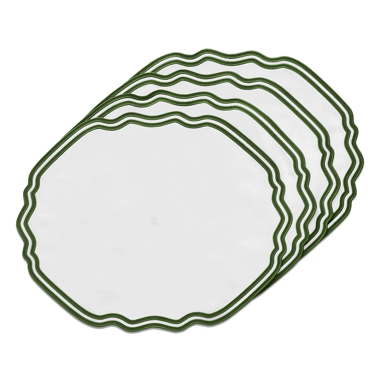 Tiffany & Co. Tiffany Home Essentials Wave Placemats in Linen, Set of Four | ^ Decor|Table Linens