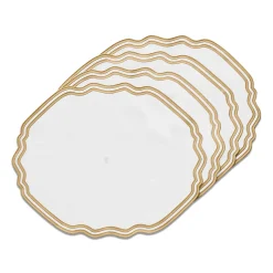 Tiffany & Co. Tiffany Home Essentials Wave Placemats in Linen, Set of Four | ^ The Home|Housewarming Gifts