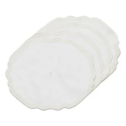 Tiffany & Co. Tiffany Home Essentials Wave Placemats in Linen, Set of Four | ^ Decor|Table Linens