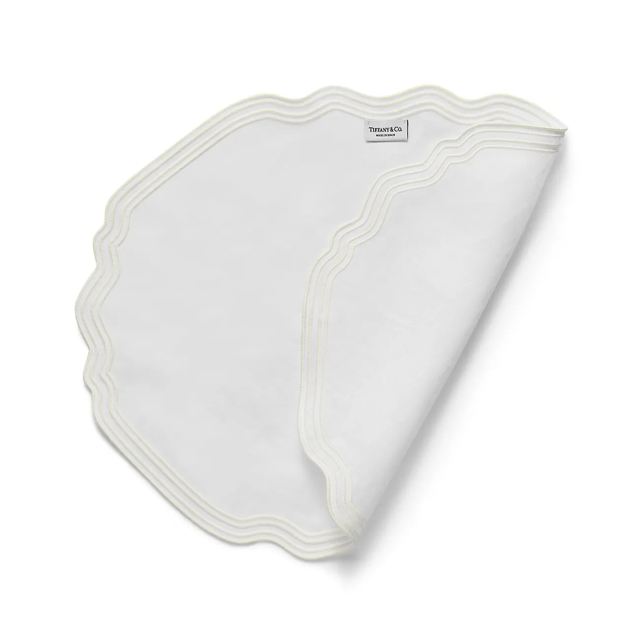 Tiffany & Co. Tiffany Home Essentials Wave Placemats in Linen, Set of Four | ^ Decor|Table Linens