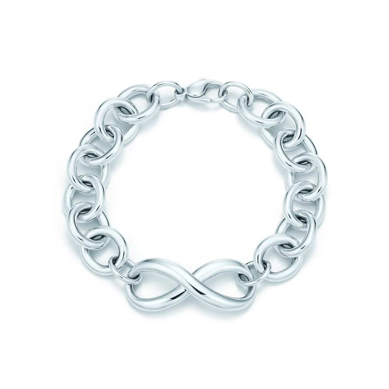 Tiffany & Co. Tiffany Infinity bracelet in sterling silver, medium. | ^ Bracelets|Sterling Silver Jewelry