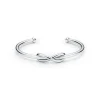 Tiffany & Co. Tiffany Infinity cuff in sterling silver, medium. | ^ Bracelets|Sterling Silver Jewelry