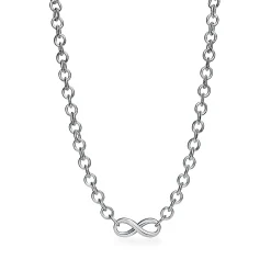 Tiffany & Co. Tiffany Infinity Necklace in Sterling Silver | ^ Necklaces & Pendants|Bold Silver Jewelry
