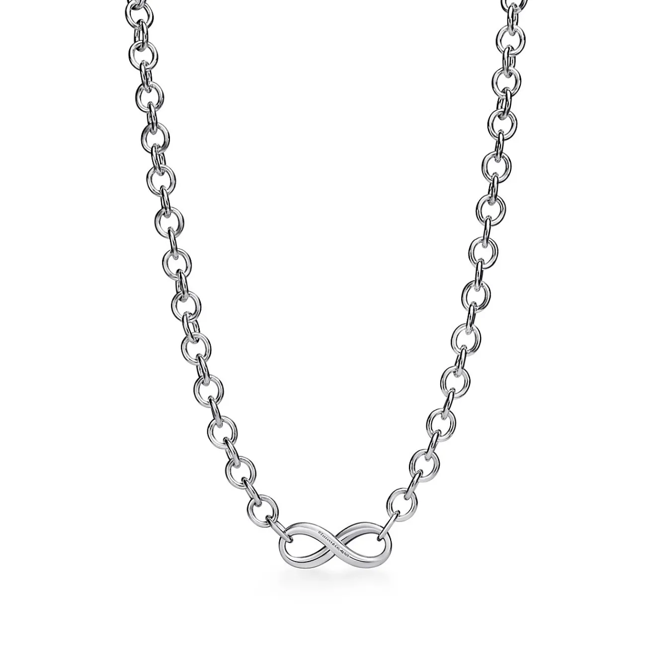 Tiffany & Co. Tiffany Infinity Necklace in Sterling Silver | ^ Necklaces & Pendants|Bold Silver Jewelry