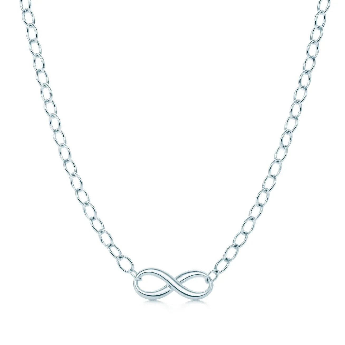 Tiffany & Co. Tiffany Infinity necklace in sterling silver. | ^ Necklaces & Pendants|Sterling Silver Jewelry