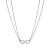 Tiffany & Co. Tiffany Infinity pendant in sterling silver on a 18" chain. | ^ Necklaces & Pendants|Gifts for Her