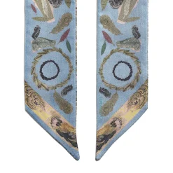 Tiffany & Co. Tiffany Jardin Feather Ribbon Scarf in Tiffany Blue® Silk | ^Women Women's Accessories