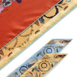 Tiffany & Co. Tiffany Jardin Feather Ribbon Scarf in Tiffany Blue® Silk | ^Women Women's Accessories
