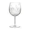 Tiffany & Co. Tiffany Jardin Red Wine Glass in Hand-etched Glass | ^ The Couple|Wedding Gifts