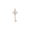Tiffany & Co. Tiffany Keys Crown Key in Rose Gold with Diamonds, 1.5" | ^ Rose Gold Jewelry|Diamond Jewelry