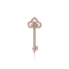 Tiffany & Co. Tiffany Keys Fleur de Lis Key Brooch in Rose Gold with Diamonds | ^ Brooches|Rose Gold Jewelry