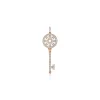 Tiffany & Co. Tiffany Keys petals key pendant in 18k rose gold with diamonds, medium. | ^ Rose Gold Jewelry|Diamond Jewelry