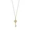 Tiffany & Co. Tiffany Keys Tiffany Victoria® key in 18k gold with diamonds, mini. | ^ Necklaces & Pendants|Gold Jewelry
