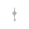 Tiffany & Co. Tiffany Keys Tiffany Victoria® key in 18k white gold with diamonds, mini. | ^ Diamond Jewelry|Tiffany Victoria®