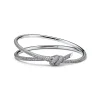 Tiffany & Co. Tiffany Knot Double Row Bracelet in White Gold with Diamonds | ^ Bracelets|Diamond Jewelry