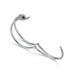 Tiffany & Co. Tiffany Knot Double Row Bracelet in White Gold with Diamonds | ^ Bracelets|Diamond Jewelry