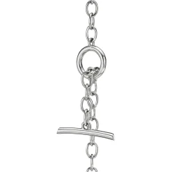 Tiffany & Co. Tiffany Knot Double Row Necklace in White Gold with Diamonds | ^ Necklaces & Pendants|Diamond Jewelry