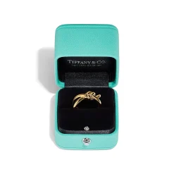Tiffany & Co. Tiffany Knot Double Row Ring in Yellow Gold | ^ Rings|Gold Jewelry