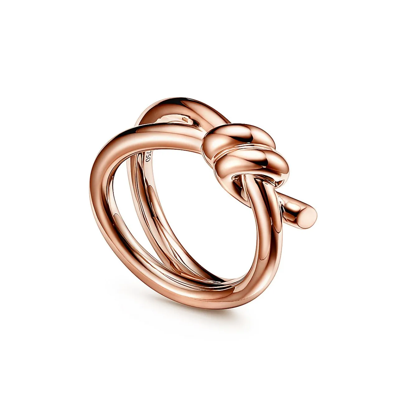Tiffany & Co. Tiffany Knot Double Row Ring in Rose Gold | ^ Rings|Men's Jewelry