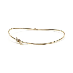 Tiffany & Co. Tiffany Knot Necklace in Yellow Gold with Diamonds | ^ Necklaces & Pendants|Gold Jewelry