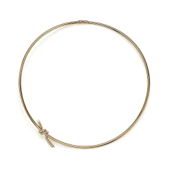 Tiffany & Co. Tiffany Knot Necklace in Yellow Gold with Diamonds | ^ Necklaces & Pendants|Gold Jewelry