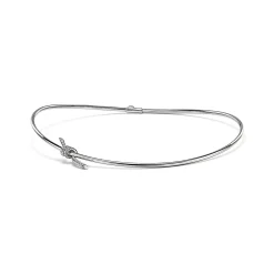 Tiffany & Co. Tiffany Knot Necklace in White Gold with Diamonds | ^ Necklaces & Pendants|Diamond Jewelry