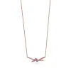 Tiffany & Co. Tiffany Knot Pendant in Rose Gold with Pink Sapphires | ^ Necklaces & Pendants|Gifts for Her