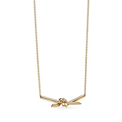 Tiffany & Co. Tiffany Knot Pendant in Yellow Gold | ^ Necklaces & Pendants|Men's Jewelry