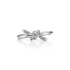 Tiffany & Co. Tiffany Knot Ring in White Gold with Diamonds | ^ Rings|Diamond Jewelry