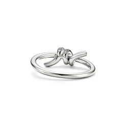 Tiffany & Co. Tiffany Knot Ring in White Gold with Diamonds | ^ Rings|Diamond Jewelry