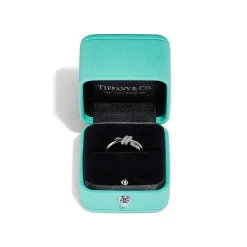 Tiffany & Co. Tiffany Knot Ring in White Gold with Diamonds | ^ Rings|Diamond Jewelry
