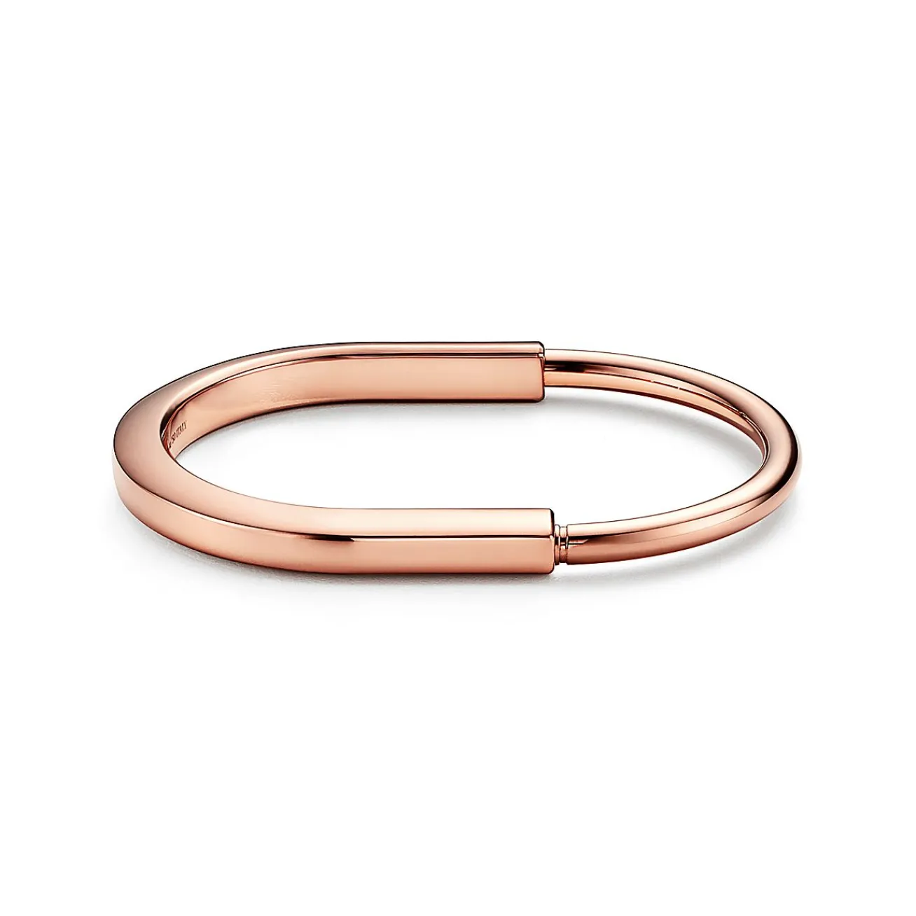 Tiffany & Co. Tiffany Lock Bangle in Rose Gold | ^ Bracelets|Men's Jewelry