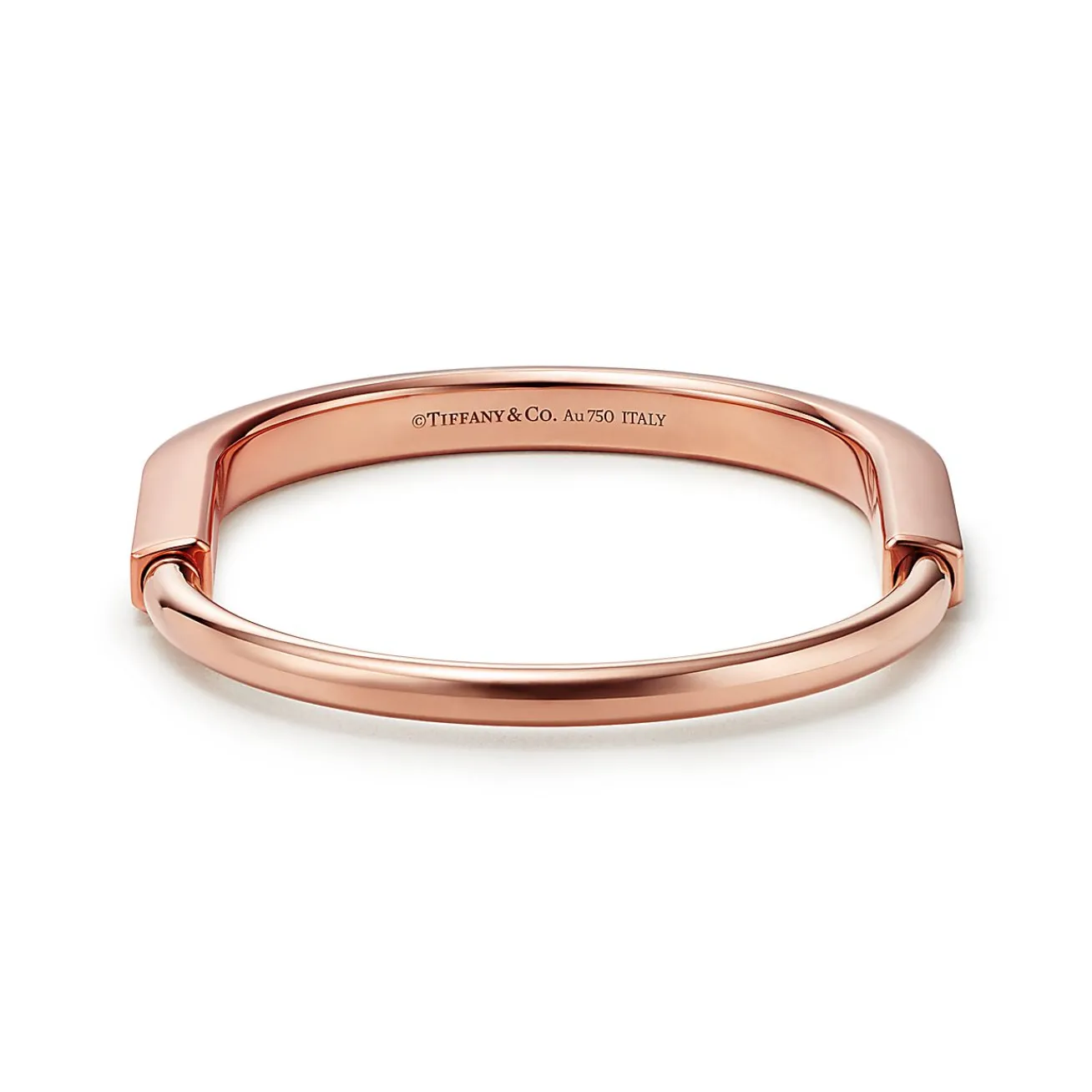 Tiffany & Co. Tiffany Lock Bangle in Rose Gold | ^ Bracelets|Men's Jewelry