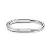Tiffany & Co. Tiffany Lock Bangle in White Gold | ^ Bracelets|Men's Jewelry