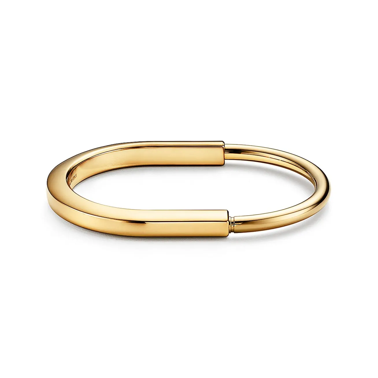 Tiffany & Co. Tiffany Lock Bangle in Yellow Gold | ^ Bracelets|Men's Jewelry