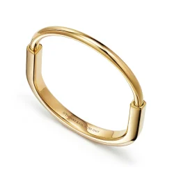 Tiffany & Co. Tiffany Lock Bangle in Yellow Gold | ^ Bracelets|Men's Jewelry