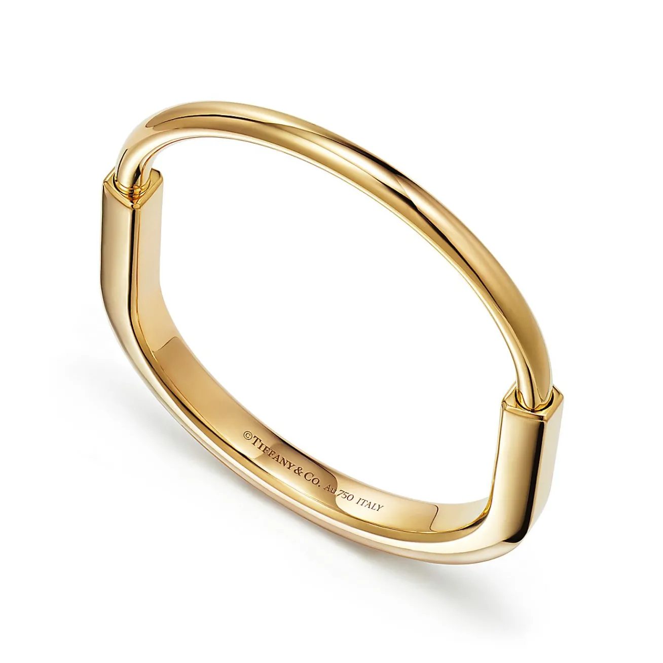 Tiffany & Co. Tiffany Lock Bangle in Yellow Gold | ^ Bracelets|Men's Jewelry