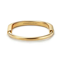 Tiffany & Co. Tiffany Lock Bangle in Yellow Gold | ^ Bracelets|Men's Jewelry