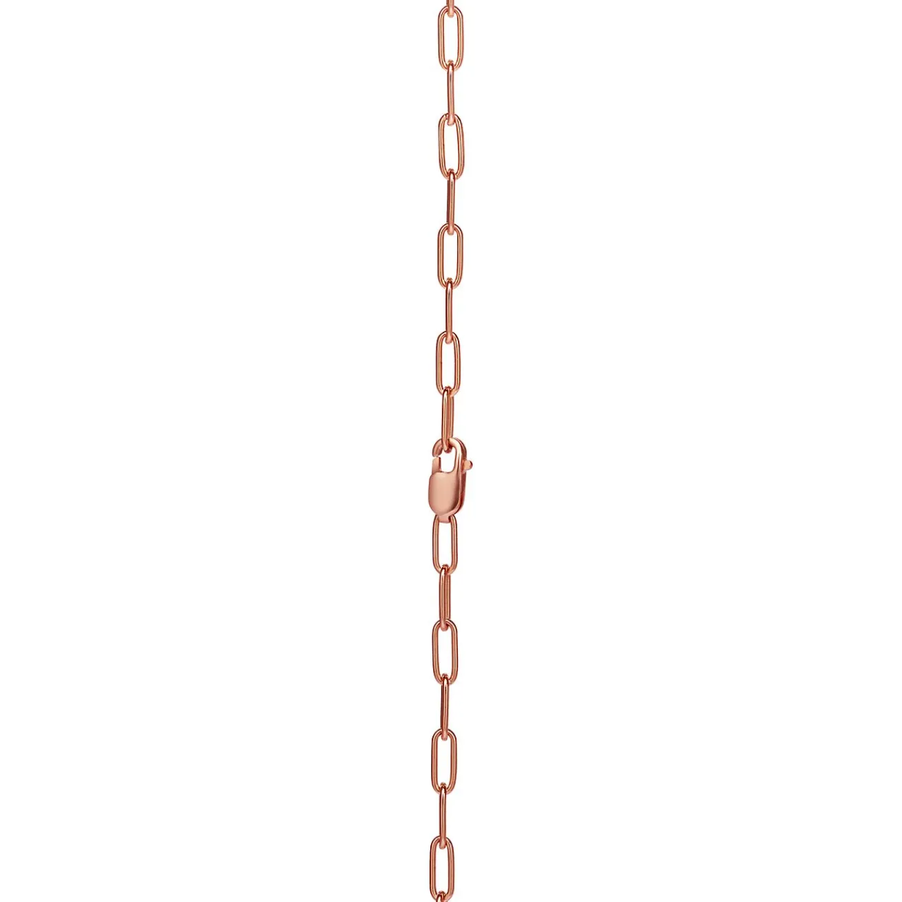 Tiffany & Co. Tiffany Lock Medium Pendant in Rose Gold with Pink Sapphires | ^ Necklaces & Pendants|New Jewelry
