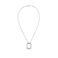 Tiffany & Co. Tiffany Lock Pendant in White Gold, Medium | ^ Necklaces & Pendants|Tiffany Lock