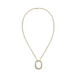 Tiffany & Co. Tiffany Lock Pendant in Yellow Gold with Pavé Diamonds, Medium | ^ Necklaces & Pendants|Gold Jewelry