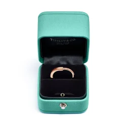 Tiffany & Co. Tiffany Lock Ring in Rose Gold | ^ Rings|Stacking Rings